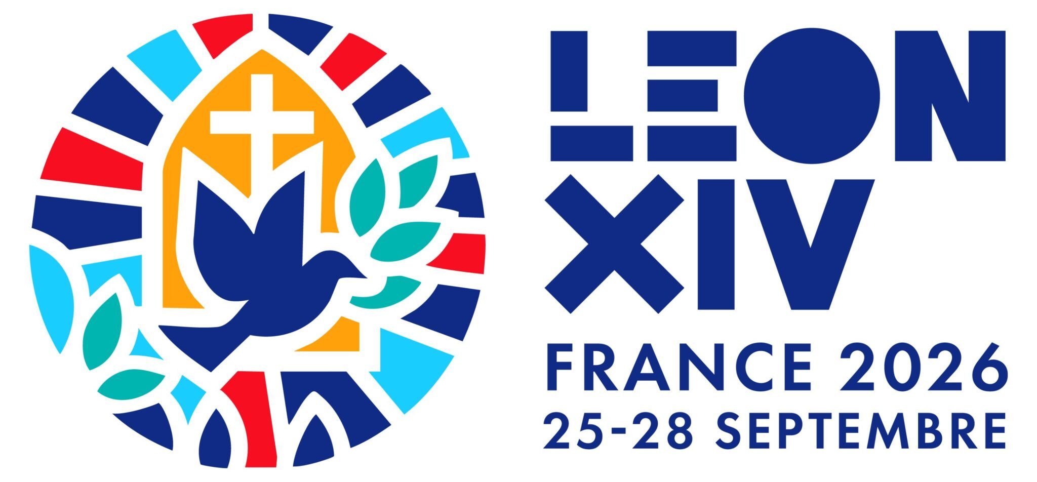Pope in France Logo